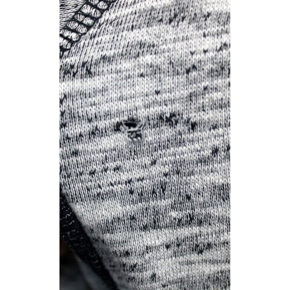 Airwalk Men's Zip Up Hoodie Sweater Sz L Gray Long Sleeves Pockets Lightweight - Picture 5 of 8